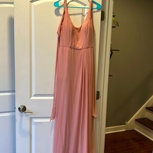 Size 6 pink bridesmaid dress